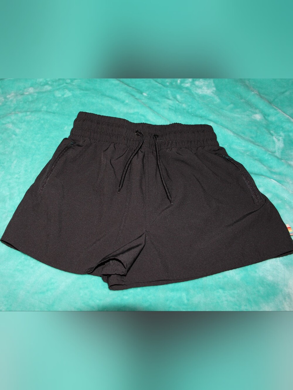 Women's Athletic Black Shorts